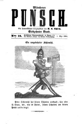 Münchener Punsch Sonntag 1. Mai 1864