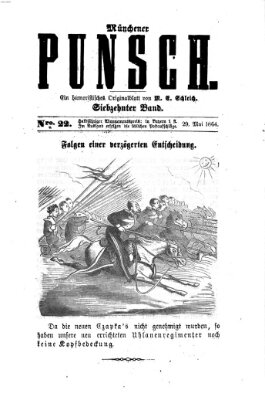 Münchener Punsch Sonntag 29. Mai 1864