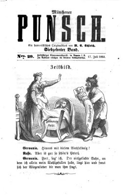 Münchener Punsch Sonntag 17. Juli 1864