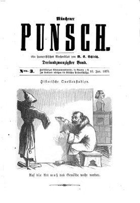 Münchener Punsch Sonntag 16. Januar 1870