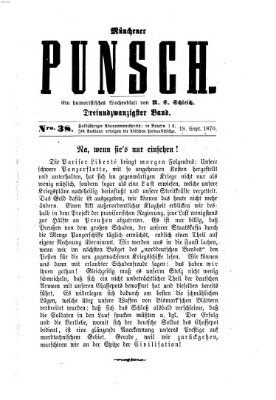 Münchener Punsch Sonntag 18. September 1870