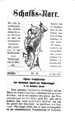 Schalks-Narr Sonntag 13. Januar 1861