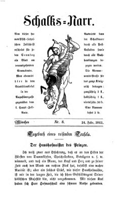 Schalks-Narr Sonntag 24. Februar 1861