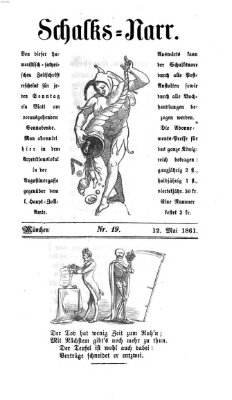 Schalks-Narr Sonntag 12. Mai 1861