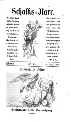 Schalks-Narr Sonntag 16. Juni 1861