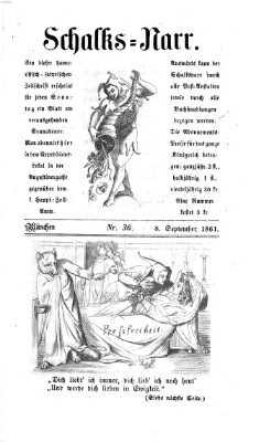 Schalks-Narr Sonntag 8. September 1861