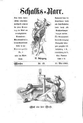 Schalks-Narr Sonntag 11. Mai 1862