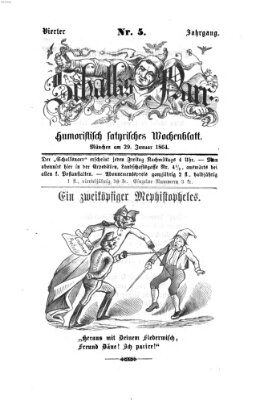 Schalks-Narr Freitag 29. Januar 1864