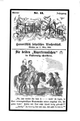 Schalks-Narr Freitag 11. März 1864