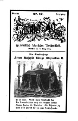 Schalks-Narr Freitag 18. März 1864