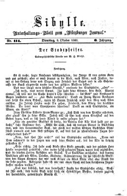 Sibylle (Würzburger Journal) Dienstag 9. Oktober 1860