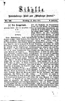 Sibylle (Würzburger Journal) Dienstag 26. März 1861