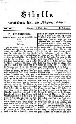 Sibylle (Würzburger Journal) Dienstag 9. April 1861