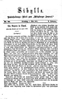 Sibylle (Würzburger Journal) Dienstag 7. Mai 1861