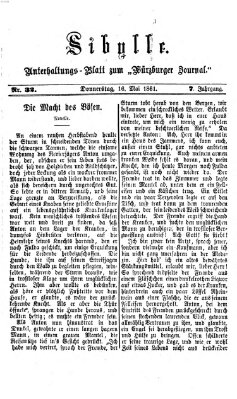 Sibylle (Würzburger Journal) Donnerstag 16. Mai 1861