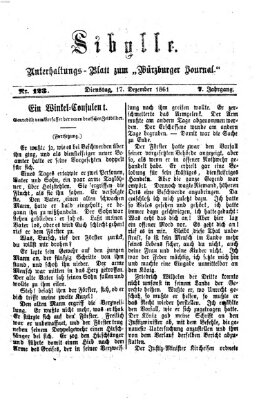 Sibylle (Würzburger Journal) Dienstag 17. Dezember 1861