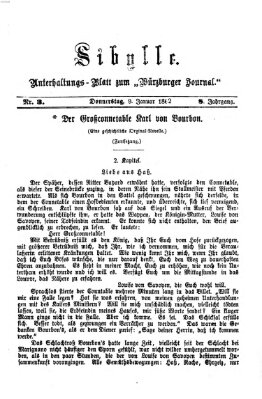 Sibylle (Würzburger Journal) Donnerstag 9. Januar 1862