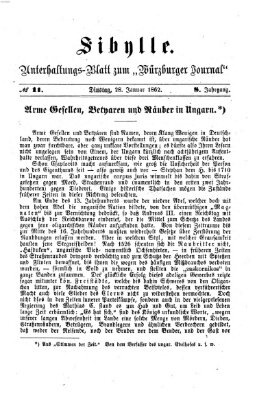 Sibylle (Würzburger Journal) Dienstag 28. Januar 1862