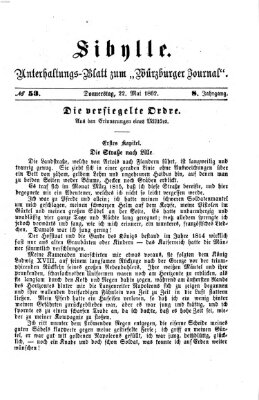 Sibylle (Würzburger Journal) Donnerstag 22. Mai 1862