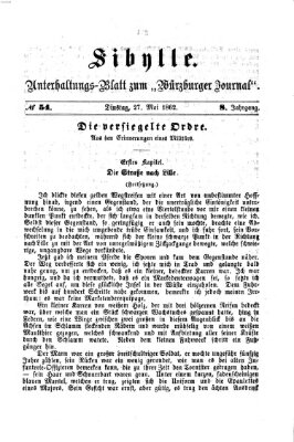 Sibylle (Würzburger Journal) Dienstag 27. Mai 1862