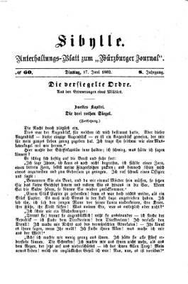 Sibylle (Würzburger Journal) Dienstag 17. Juni 1862