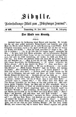 Sibylle (Würzburger Journal) Donnerstag 26. Juni 1862