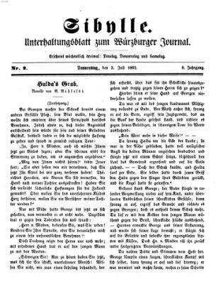 Sibylle (Würzburger Journal) Donnerstag 3. Juli 1862