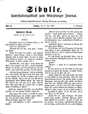 Sibylle (Würzburger Journal) Dienstag 8. Juli 1862