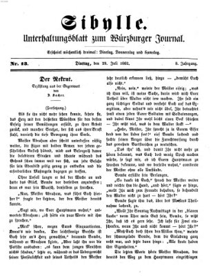 Sibylle (Würzburger Journal) Dienstag 29. Juli 1862