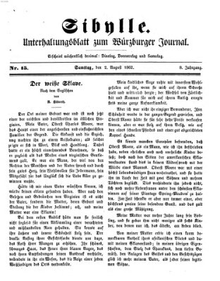 Sibylle (Würzburger Journal) Samstag 2. August 1862