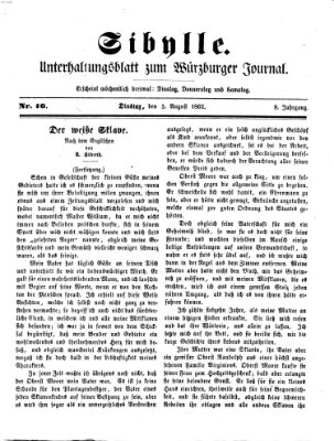 Sibylle (Würzburger Journal) Dienstag 5. August 1862