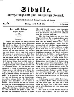 Sibylle (Würzburger Journal) Dienstag 12. August 1862