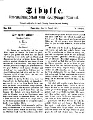 Sibylle (Würzburger Journal) Donnerstag 28. August 1862