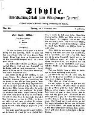 Sibylle (Würzburger Journal) Dienstag 2. September 1862