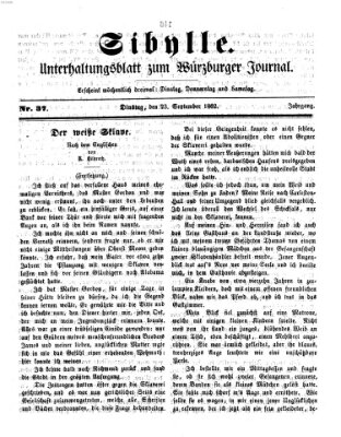 Sibylle (Würzburger Journal) Dienstag 23. September 1862