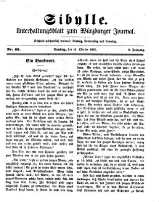 Sibylle (Würzburger Journal) Samstag 11. Oktober 1862