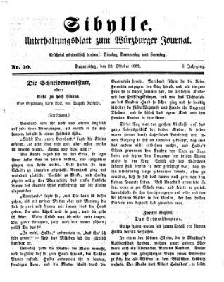 Sibylle (Würzburger Journal) Donnerstag 23. Oktober 1862