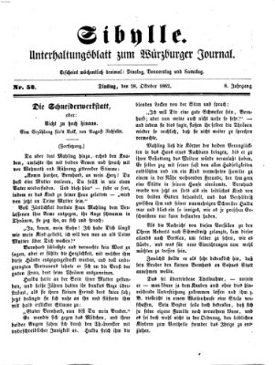 Sibylle (Würzburger Journal) Dienstag 28. Oktober 1862