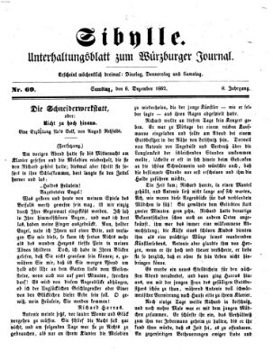 Sibylle (Würzburger Journal) Samstag 6. Dezember 1862