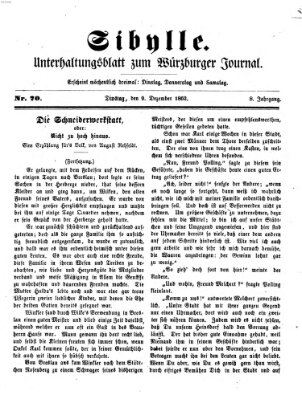 Sibylle (Würzburger Journal) Dienstag 9. Dezember 1862