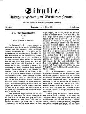 Sibylle (Würzburger Journal) Donnerstag 5. März 1863