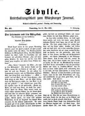 Sibylle (Würzburger Journal) Donnerstag 21. Mai 1863