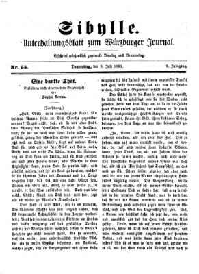 Sibylle (Würzburger Journal) Donnerstag 9. Juli 1863