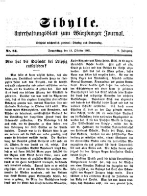 Sibylle (Würzburger Journal) Donnerstag 15. Oktober 1863