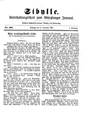 Sibylle (Würzburger Journal) Dienstag 15. Dezember 1863