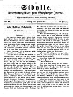 Sibylle (Würzburger Journal) Dienstag 2. Februar 1864