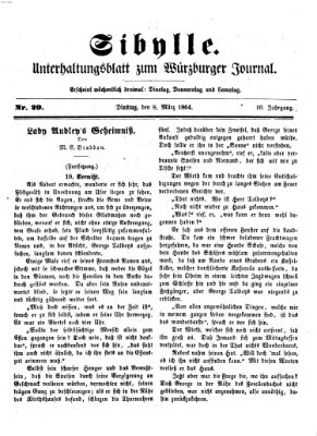 Sibylle (Würzburger Journal) Dienstag 8. März 1864