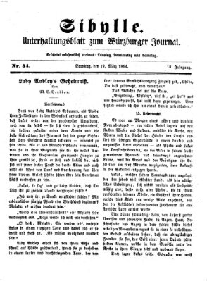 Sibylle (Würzburger Journal) Samstag 19. März 1864