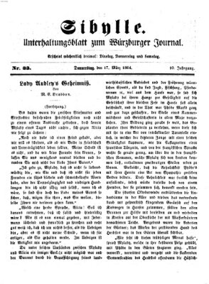 Sibylle (Würzburger Journal) Donnerstag 17. März 1864