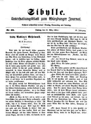 Sibylle (Würzburger Journal) Dienstag 29. März 1864